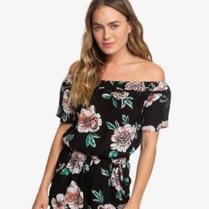 NWT Roxy Tidal Times Short Sleeve Romper sz XL